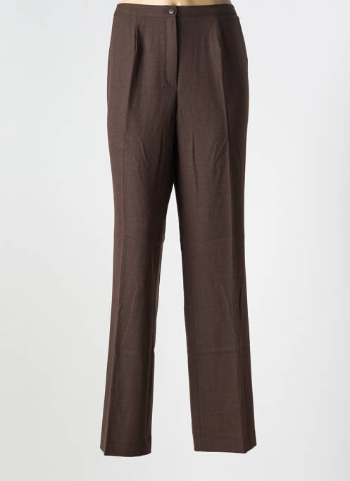Pantalon droit marron ATIAN pour femme