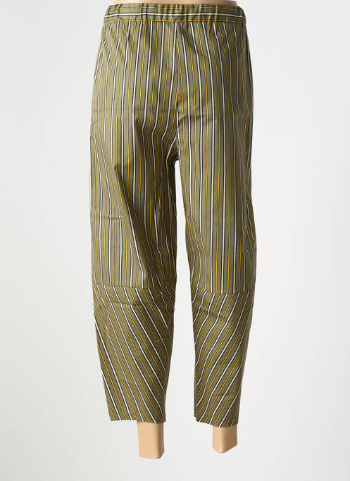 Pantalon large vert ELEONORA AMADEI pour femme