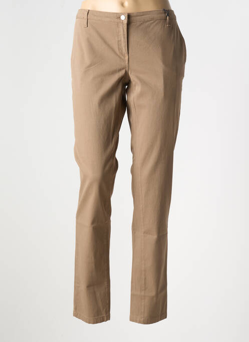 Pantalon slim marron TRUSSARDI JEANS pour femme