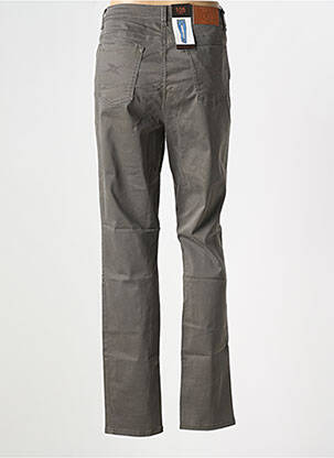 Pantalon slim tissage popeline taille normale gris TRUSSARDI JEANS femme