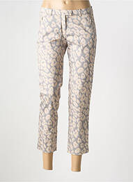 Pantalon 7/8 stretch taille normale gris EUGEN KLEIN femme