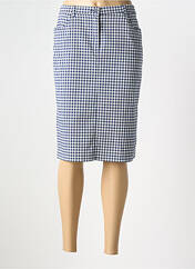Jupe mi-longue bleu EUGEN KLEIN pour femme seconde vue