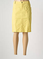 Jupe mi-longue jaune POUSSIERE D'ETOLE pour femme seconde vue