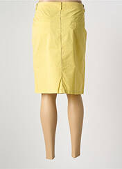 Jupe mi-longue jaune POUSSIERE D'ETOLE pour femme seconde vue