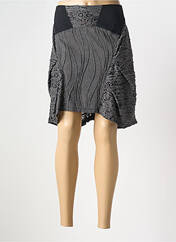 Jupe mi-longue noir E-BRYDE pour femme seconde vue