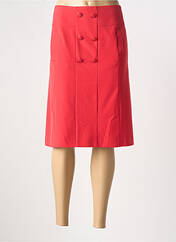 Jupe mi-longue rouge EUGEN KLEIN pour femme seconde vue