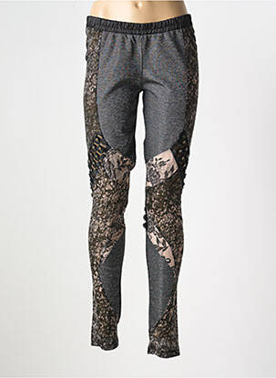 Legging gris ANGEL NEVER DIE pour femme