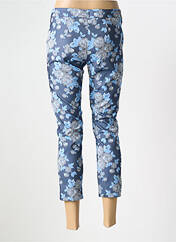 Pantacourt bleu ELEONORA AMADEI pour femme seconde vue