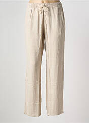 Pantalon large beige LA FEE MARABOUTEE pour femme seconde vue