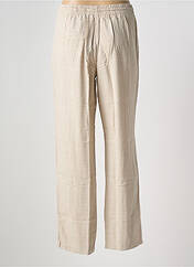 Pantalon large beige LA FEE MARABOUTEE pour femme seconde vue
