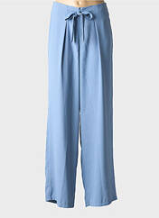 Pantalon large bleu VAN-DOS pour femme seconde vue