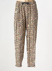 Pantalon slim jaune POUSSIERE D'ETOLE pour femme seconde vue