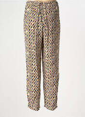 Pantalon slim jaune POUSSIERE D'ETOLE pour femme seconde vue