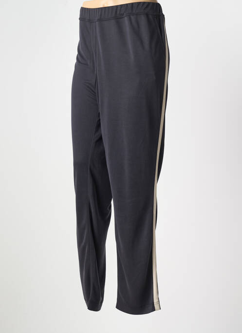 Pantalon droit stretch taille normale noir EUGEN KLEIN femme