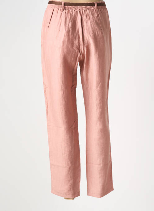 Pantalon large taille normale taille normale rose LA FEE MARABOUTEE femme