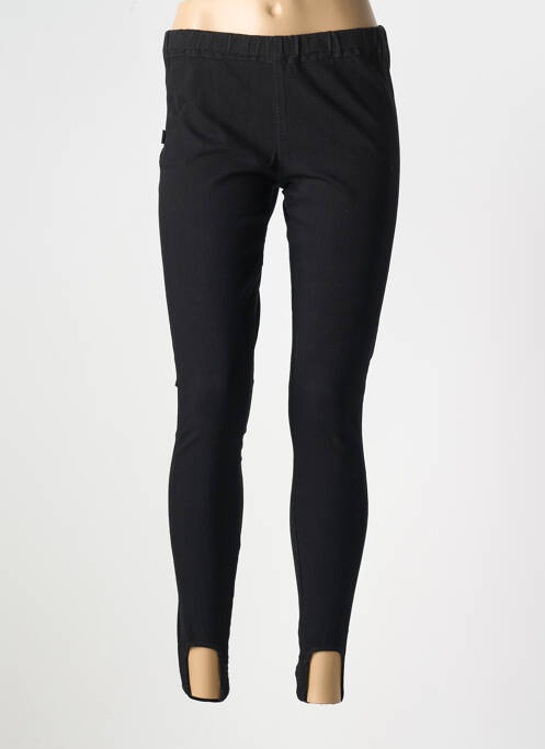 Jeans coupe slim noir LEGZSKIN pour femme