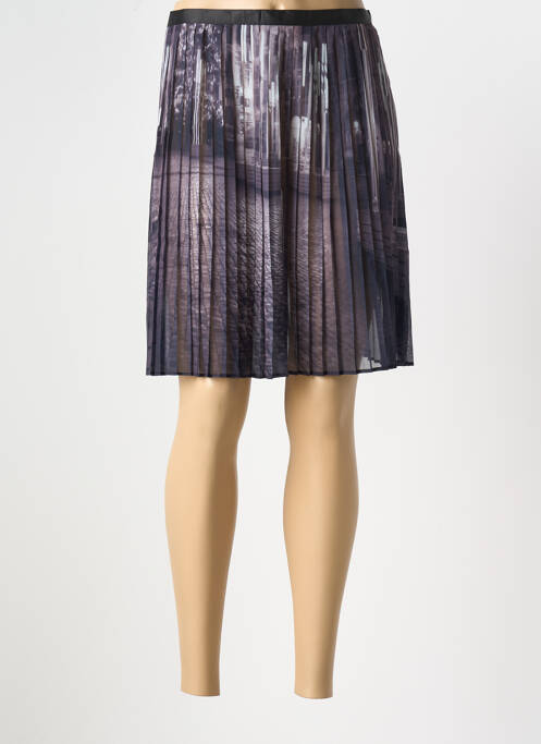 Jupe courte noir MAIS IL EST OU LE SOLEIL pour femme