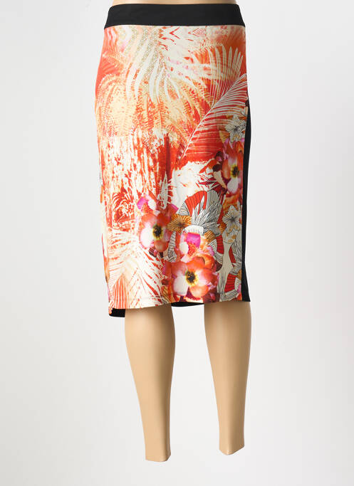 Jupe mi-longue noir FUEGO WOMAN femme