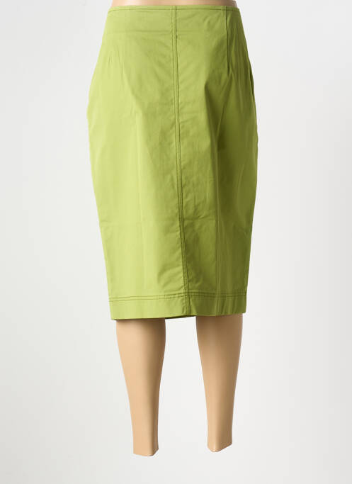 Jupe mi-longue vert ELENA MIRO pour femme