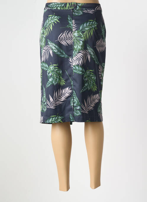 Jupe mi-longue vert EUGEN KLEIN pour femme