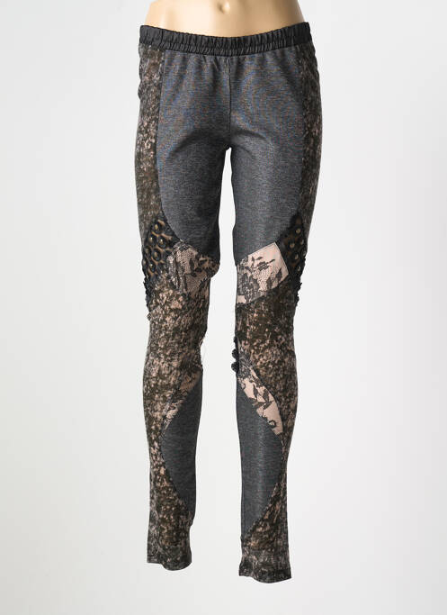 Legging gris ANGEL NEVER DIE pour femme