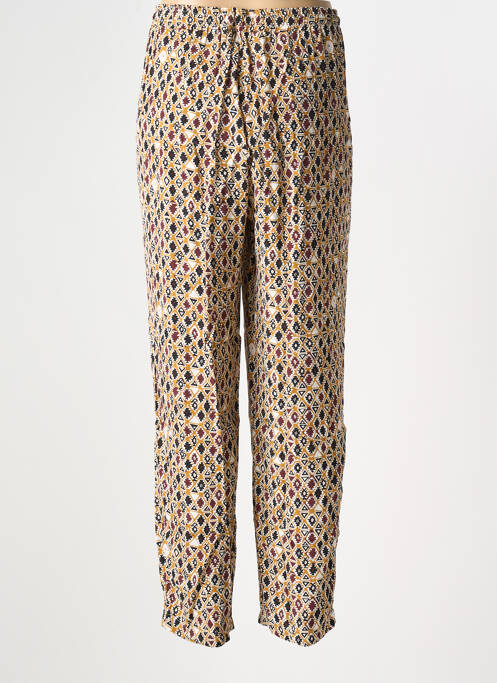 Pantalon slim jaune POUSSIERE D'ETOLE pour femme