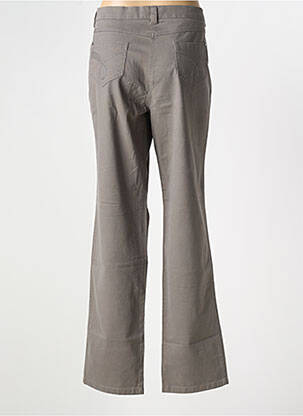 Pantalon flare taille normale taille normale gris CLAUDIA GIL femme
