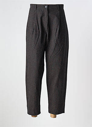 Pantalon 7/8 taille haute taille haute noir HUMILITY femme