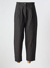 Pantalon 7/8 taille haute taille haute noir HUMILITY femme