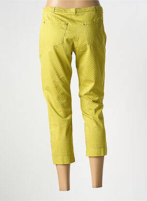 Pantacourt taille haute taille haute vert GARELLA femme