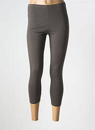 Legging tissage jersey taille normale vert CREA CONCEPT femme