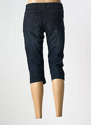 Corsaire tissage denim bleu R 867 femme