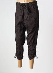 Pantacourt marron R867 pour femme seconde vue