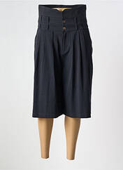 Pantacourt noir R867 pour femme seconde vue