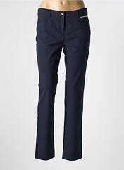 Pantalon slim bleu EUGEN KLEIN pour femme seconde vue