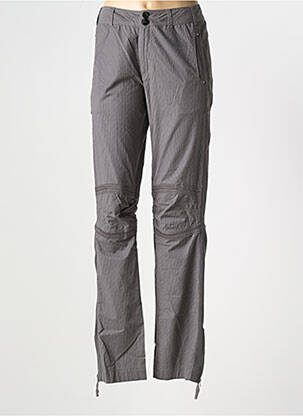 Pantalon slim gris R867 pour femme