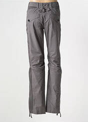 Pantalon slim gris R867 pour femme seconde vue