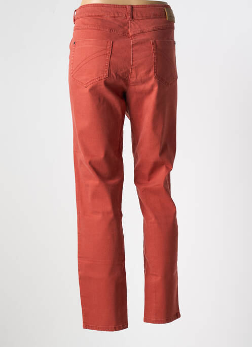 Jeans coupe slim taille basse taille basse orange MAT DE MISAINE femme