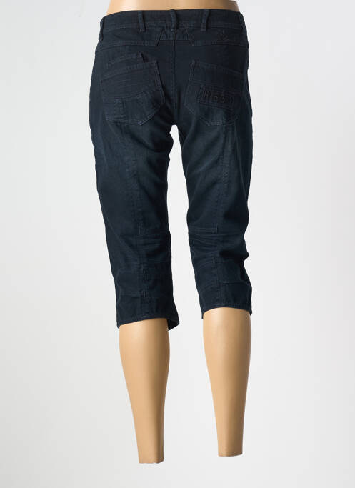 Corsaire tissage denim bleu R 867 femme