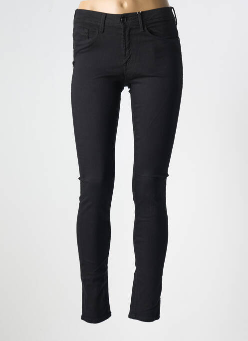 Jeans skinny noir ICHI pour femme
