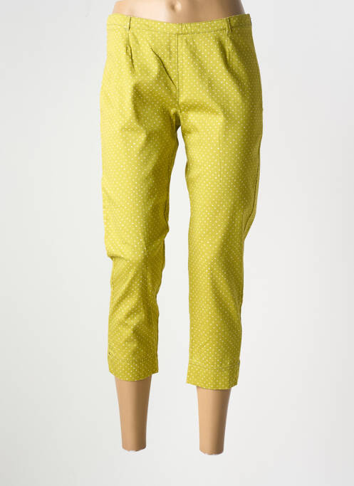 Pantacourt vert GARELLA pour femme