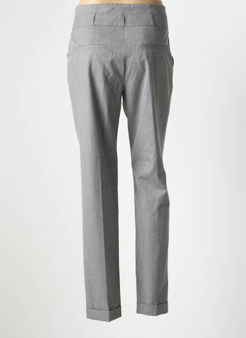 Pantalon 7/8 gris DIANA GALLESI pour femme