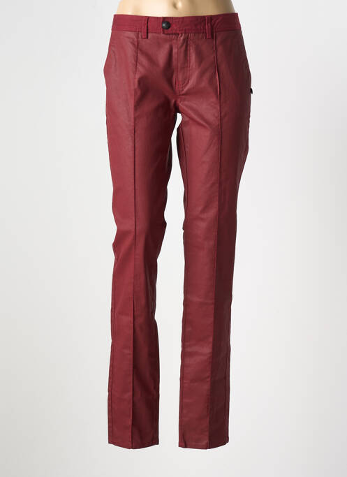 Pantalon chino rouge CHIPIE pour femme