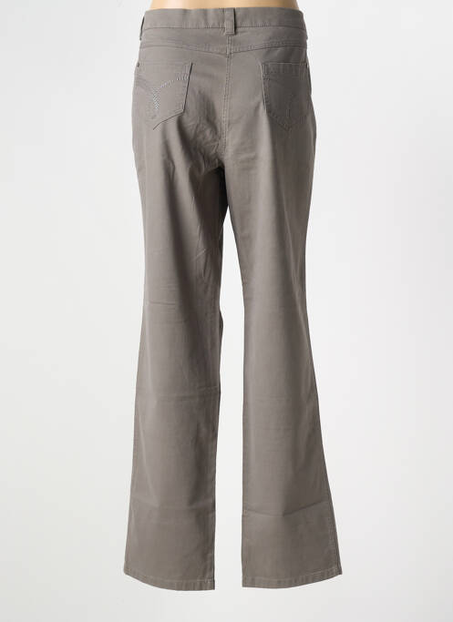 Pantalon flare gris CLAUDIA GIL pour femme
