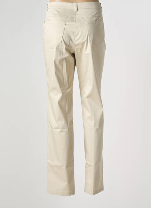 Pantalon slim beige DIANA GALLESI pour femme