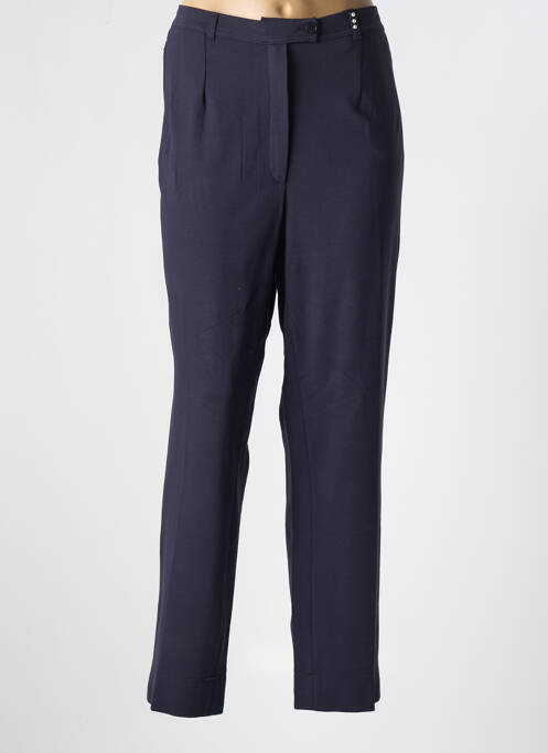 Pantalon slim bleu EUGEN KLEIN pour femme