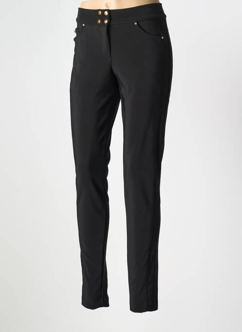 Pantalon slim noir SALLY NEW YORK pour femme