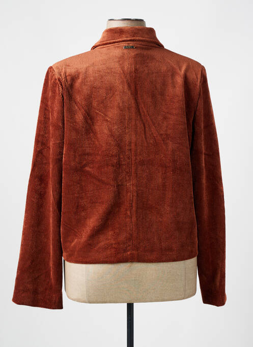 Blazer orange QUATRE VINGT JOURS pour femme