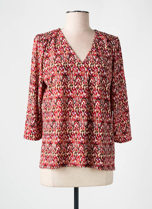 Blouse rouge JULIE GUERLANDE pour femme