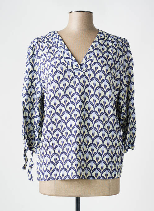 Blouse violet JULIE GUERLANDE pour femme